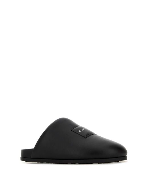 Givenchy Black Puffy Mules for men