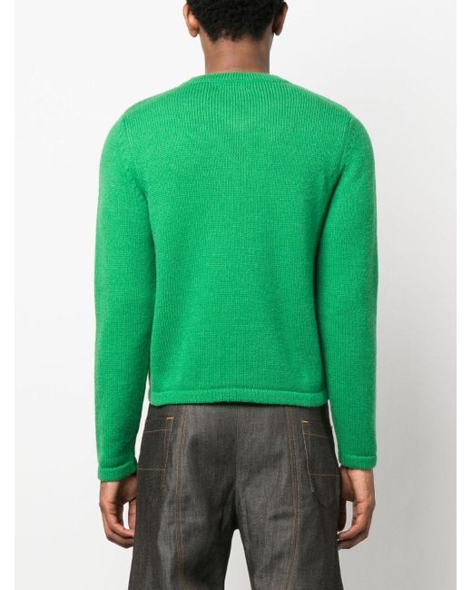 ERL Green Logo Sweater Knit