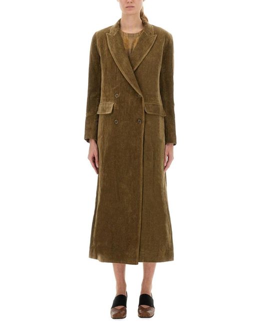 Uma Wang "camelot" Jas in het Green