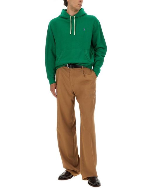 Polo Ralph Lauren Green Hoodie for men