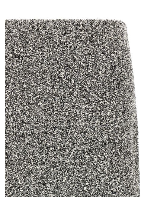 Tory Burch Tweed Rok in het Gray