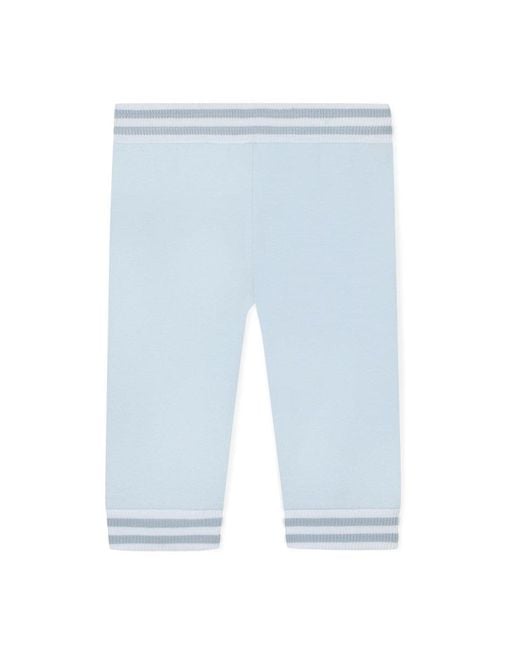 Dolce & Gabbana Blue Jogger Logo