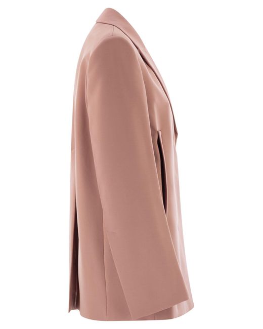 Sportmax Esule Rechte Blazer in het Pink