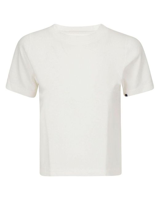 Extreme Cashmere White Cashmere Crewneck Sweater
