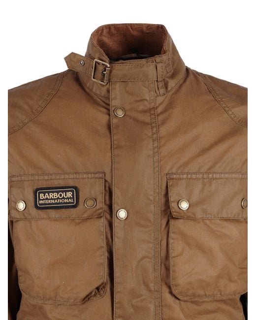 Barbour Brown Merton Wax Jacket