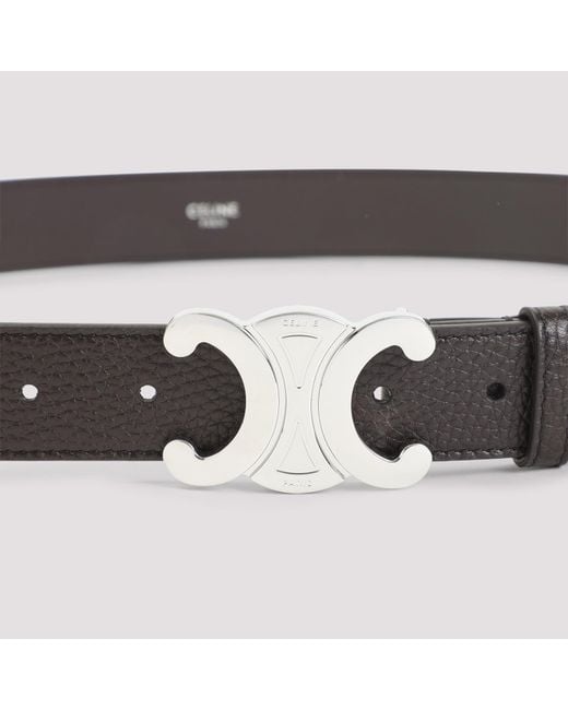 Céline Brown Large 30 Mm Belt