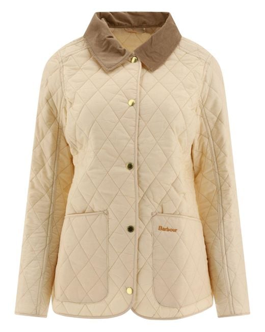 "Annandale" Quilted Jacekt di Barbour in Natural