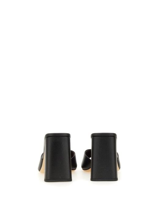 Staud Black Sandal "Sloane" for men