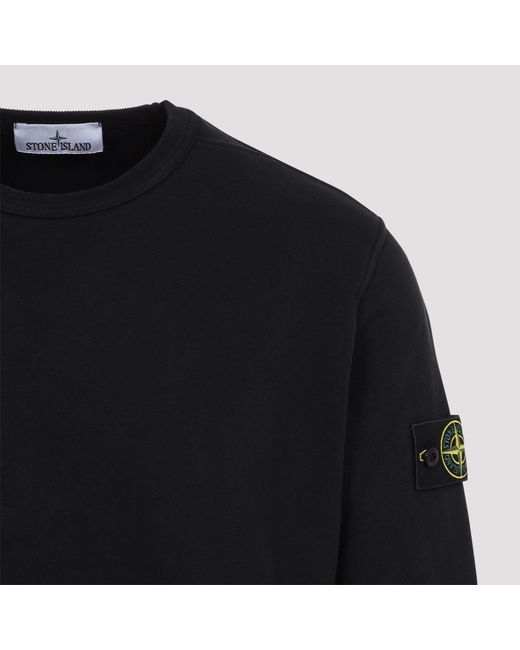 Stone Island Black Sweatshirt for men