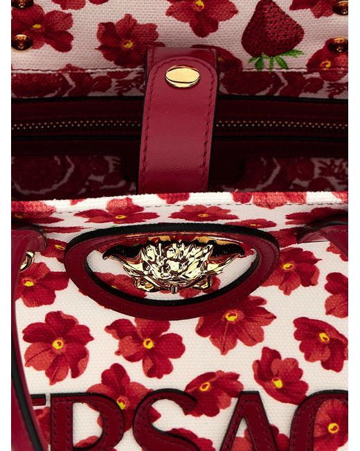 Versace Red Schopper-Tasche "La Medusa"