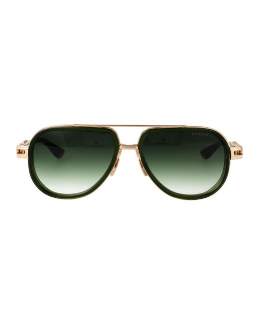 Dita Eyewear Green Aviator Sunglasses Dts441 A 03 03