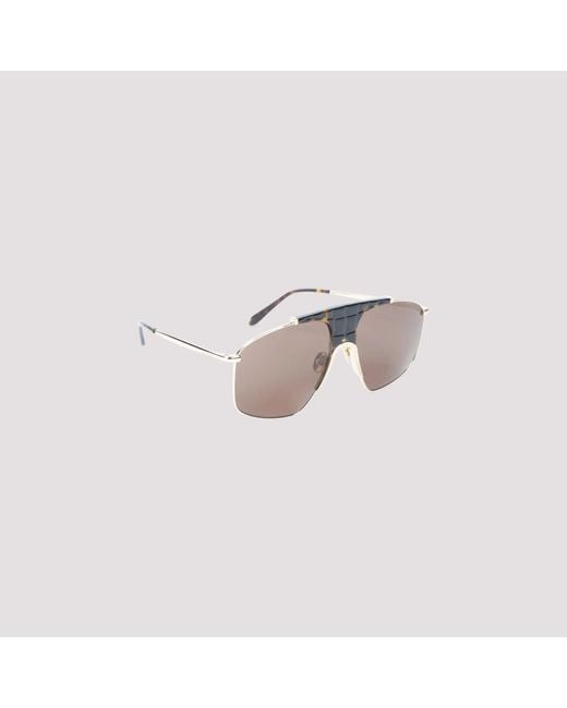 Alaïa White Alaia Eyewear Aviator Mask 98 Sunglasses