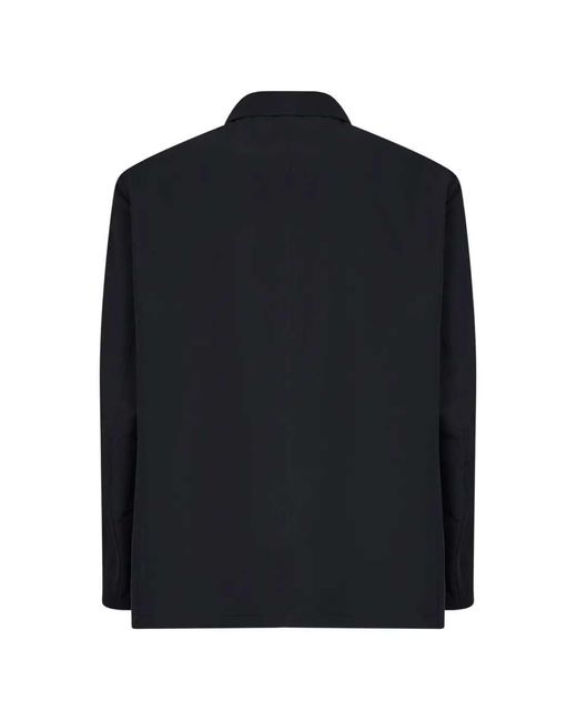 Jil Sander Blue Single-Breasted Boxy Jacket for men