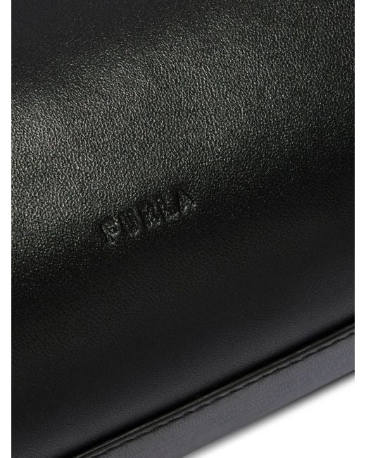 Furla Black Talia Mini Crossbody