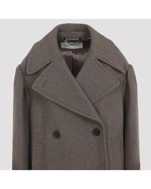 Dries Van Noten Brown Raquel Coat