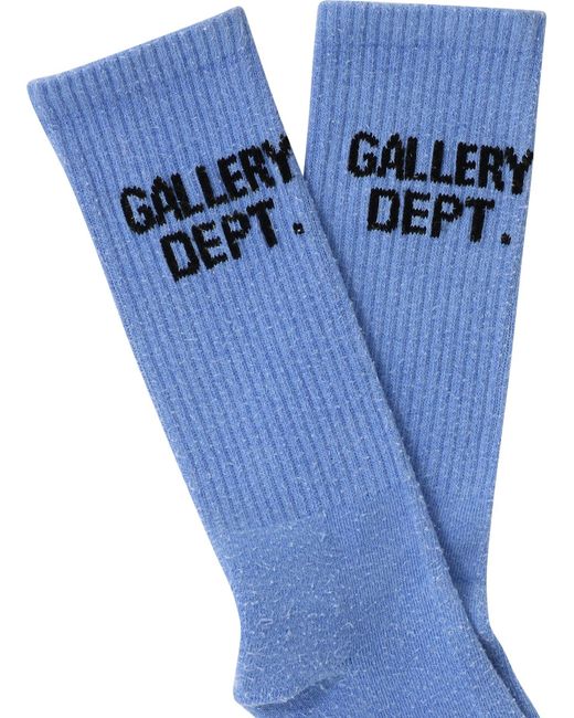 GALLERY DEPT. "crew" Socks in het Blue voor heren