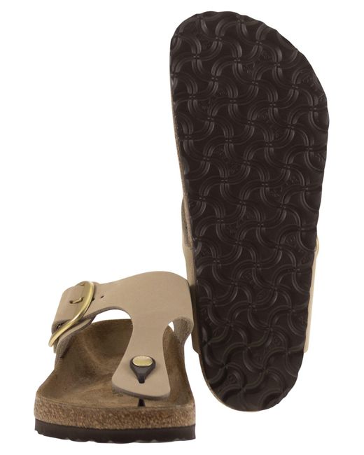 Birkenstock Brown Gizeh Big Buckle