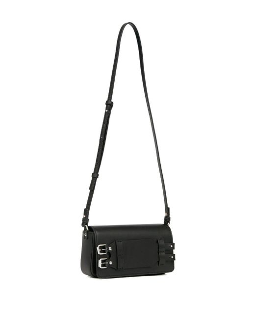 MM6 by Maison Margiela Black Bracelet Leather Handbag