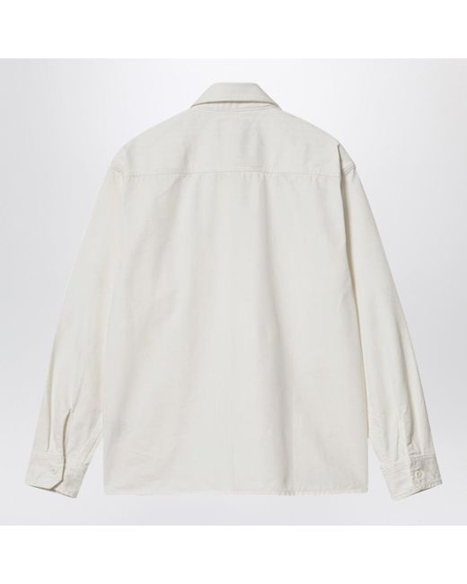 Carhartt White Rainer Shirt Jacket for men