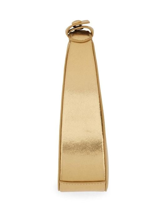 Staud Metallic Mini Shoulder Bag