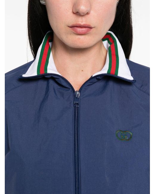 Gucci Blue Nylon Tracksuit