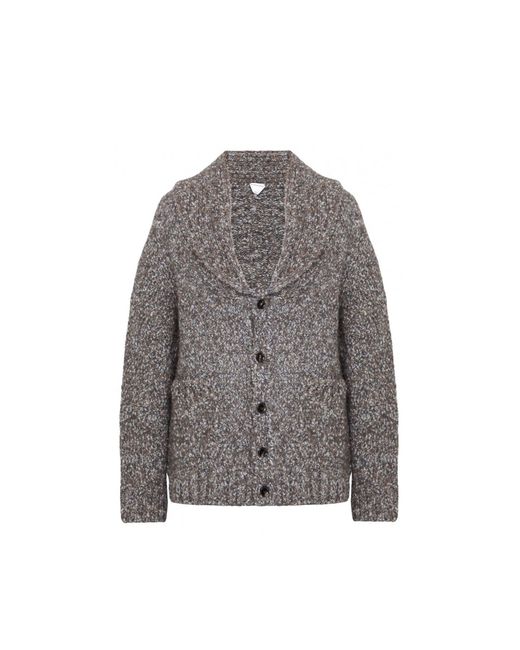 Bottega Veneta Gray Cardigans for men