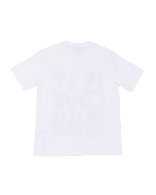 MSGM White I'Ve Got To Go