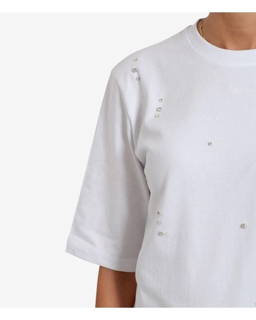 Semicouture White T Shirts And Polos