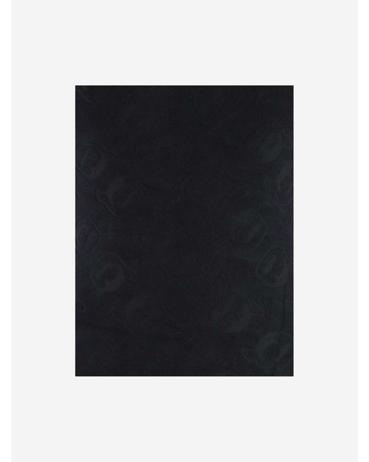 Karl Lagerfeld Black Ein Stück Badeanzug mit Logo