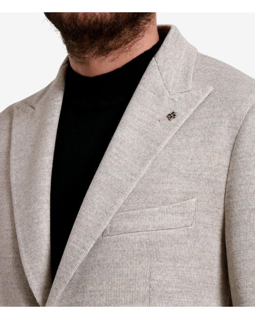Tagliatore Jacks Beige in het Gray