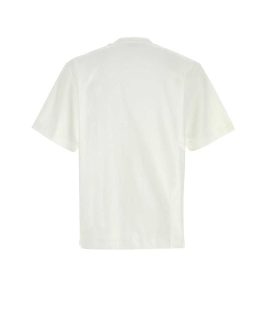 Ferragamo White Cotton T Shirt
