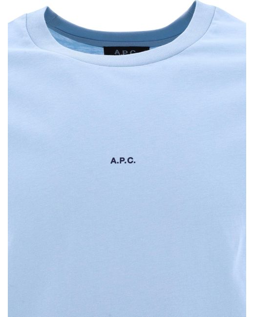 Kyle T-shirt A.P.C. pour homme en coloris Blue