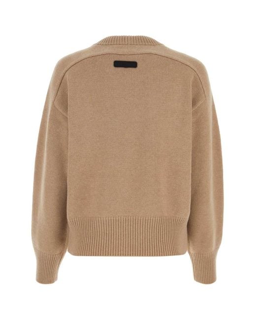 Canada Goose Natural Biscuit Wool Baysville Sweater