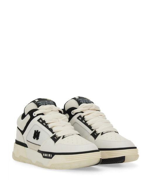 Amiri White Ma-1 Style Sneaker