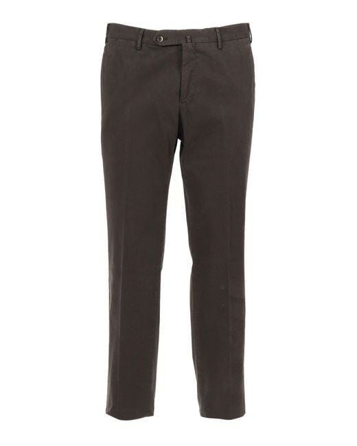 PT01 Gray Slim, Flat Front, Diagonal Pockets, Unfinished