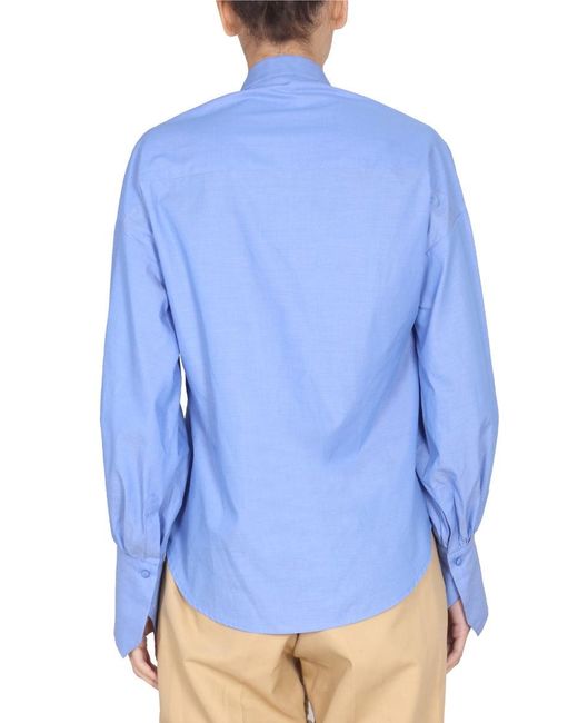Jejia Blue Poplin Shirt
