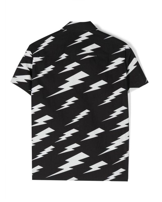 Neil Barrett Black "Poplin" Shirt