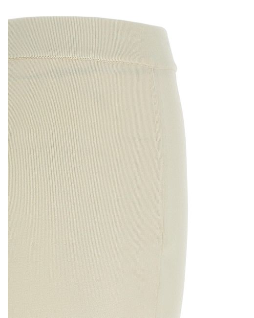 Max Mara White 'Losanna' Skirt