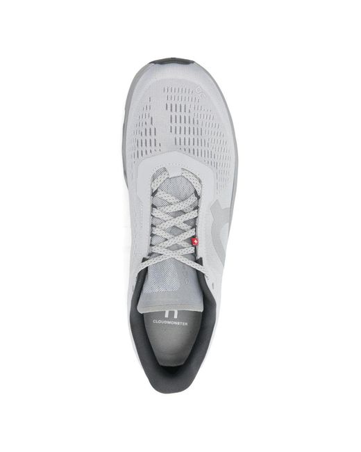 On Shoes White Cloudmster 1 Sneakers