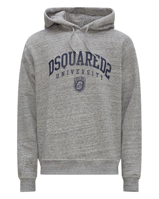 Sweat Gris DSquared² pour homme en coloris Gray