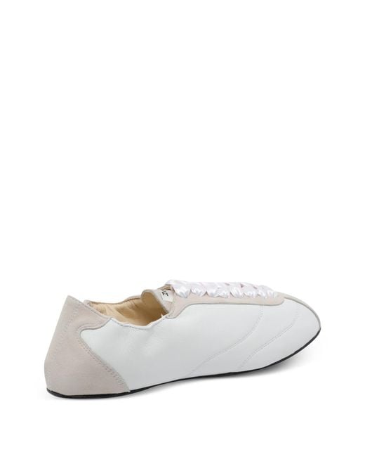 Repetto White Basket Meline