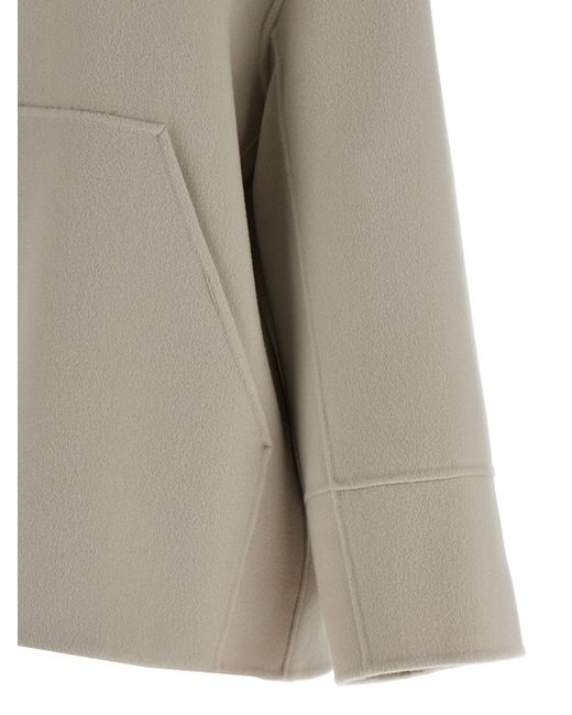 Sweat à capuche 'Romina' Max Mara en coloris Natural