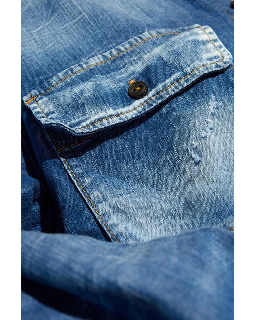 Bleu DSquared² en coloris Blue