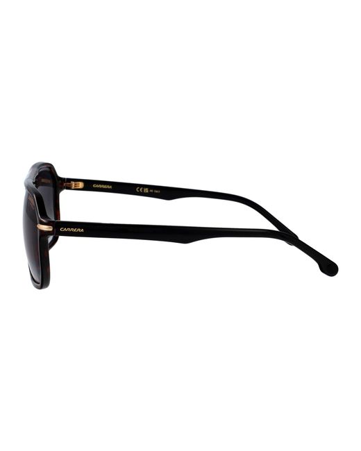 Carrera Black Havana Acetate Sunglasses for men