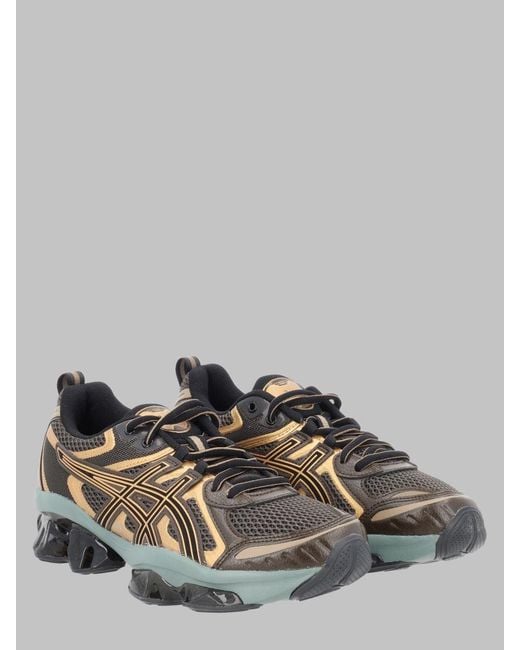 Asics Gray Quantum Kinetic Sneakers