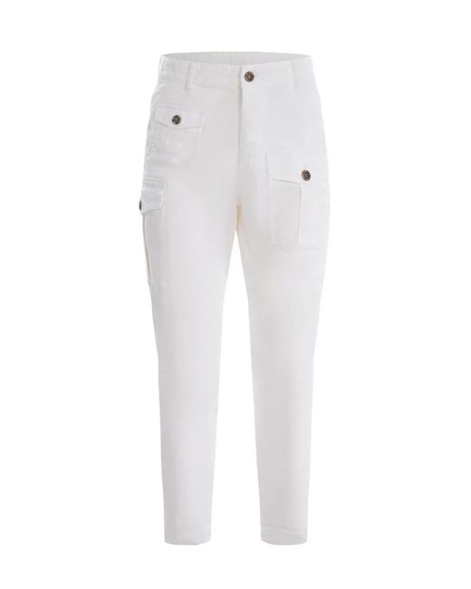 DSquared² Hosen weiß in White für Herren