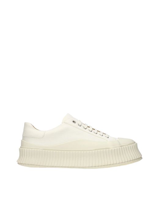 Jil Sander Natural Sneakers Fabric/Cloud
