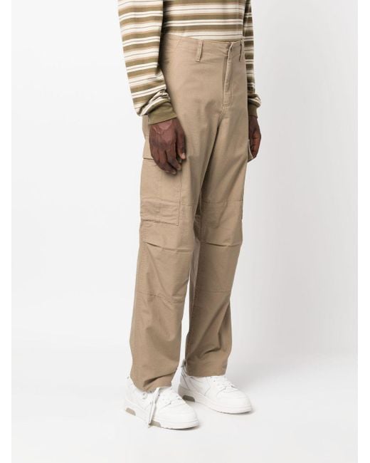 Carhartt Natural Cotton Cargo Trousers for men
