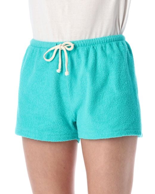 American Vintage Blue Bobypark Shorts
