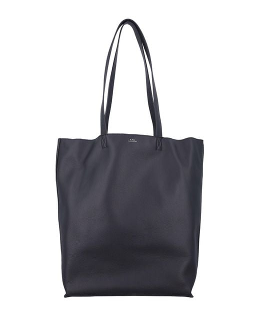 A.P.C. Blue A. P.C. Mini Sleek Leather Bag